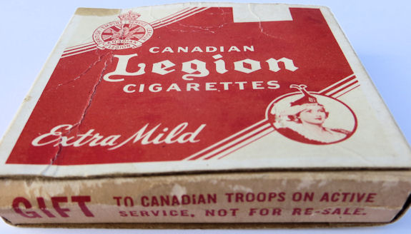 Legion cigarettes Canada schuin totaal 575