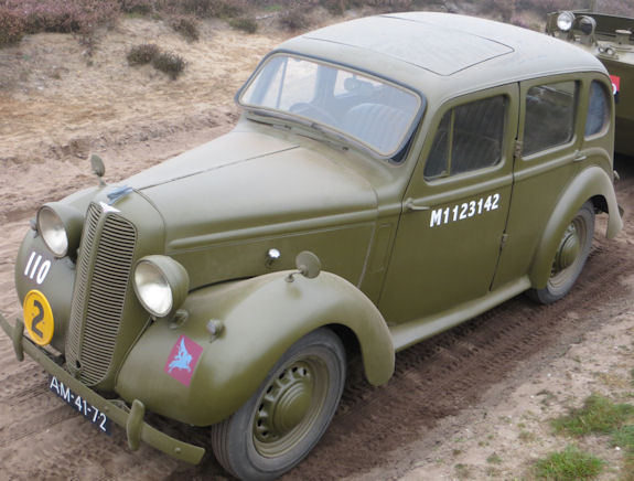 Engelse auto Austin bew