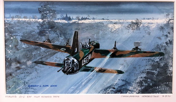 Schilderij Short Stirling op 575 formaat website