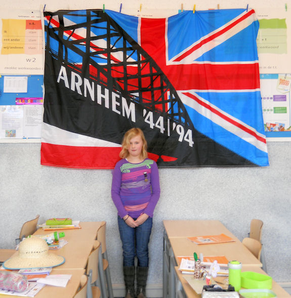 Anne voor vlag