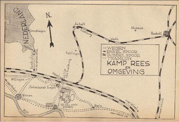 kamp-rees-kaart