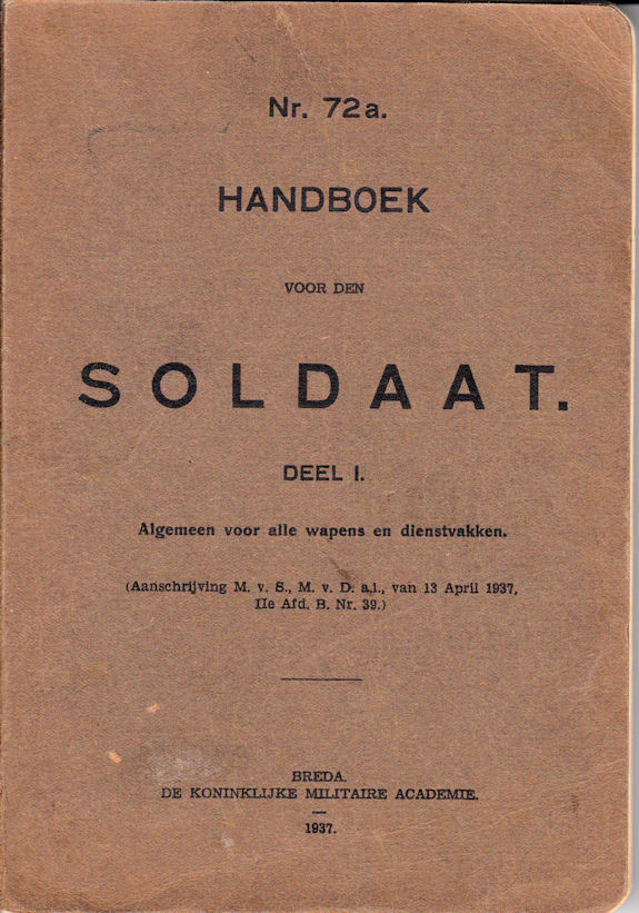 Zwaan Vorden handboek soldaat 575