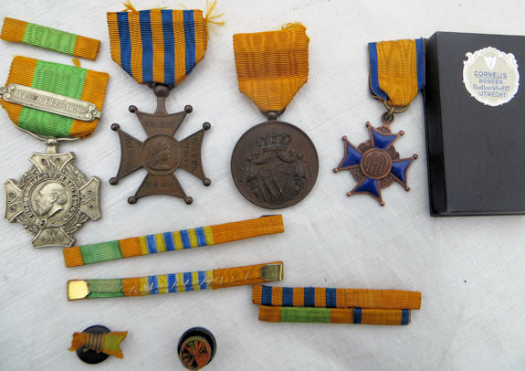 Noevers lot medailles totaal