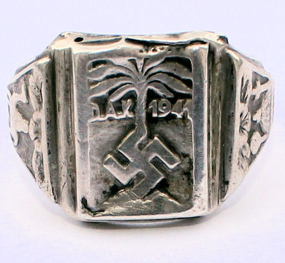 Afrika ring vooraanzicht bew