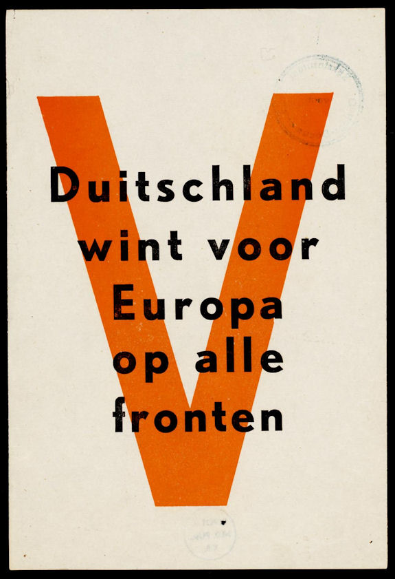 V Duitschland wint bew