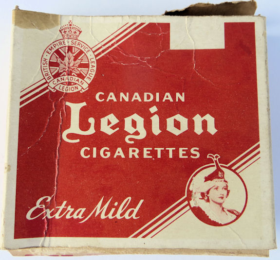 Legion cigarettes Canada totaal achter 575