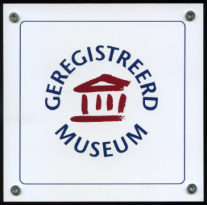 bordje geregistreerd museum
