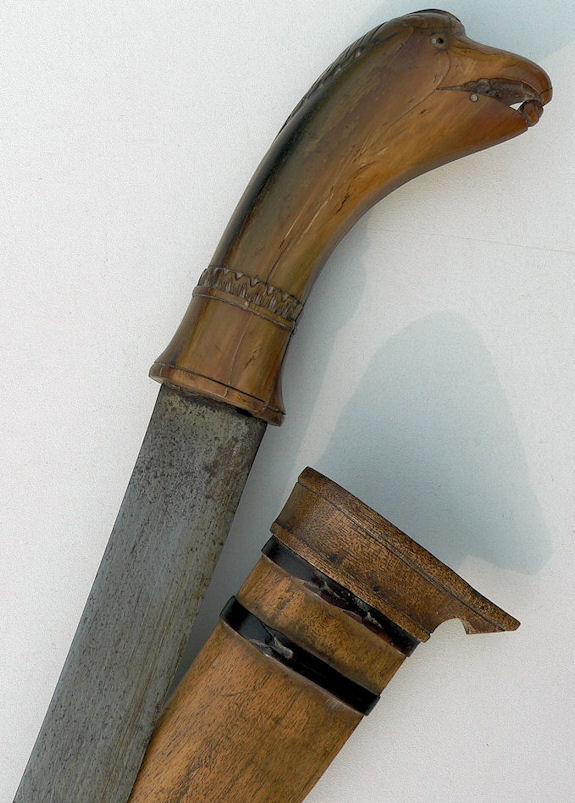 Golok kapmes bovenzijde 2