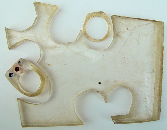 plexiglas mika ringen met basis bew